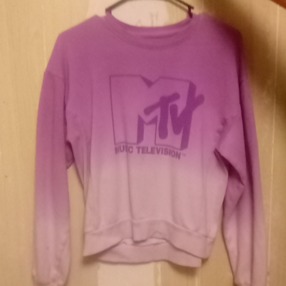MTV purple croptop